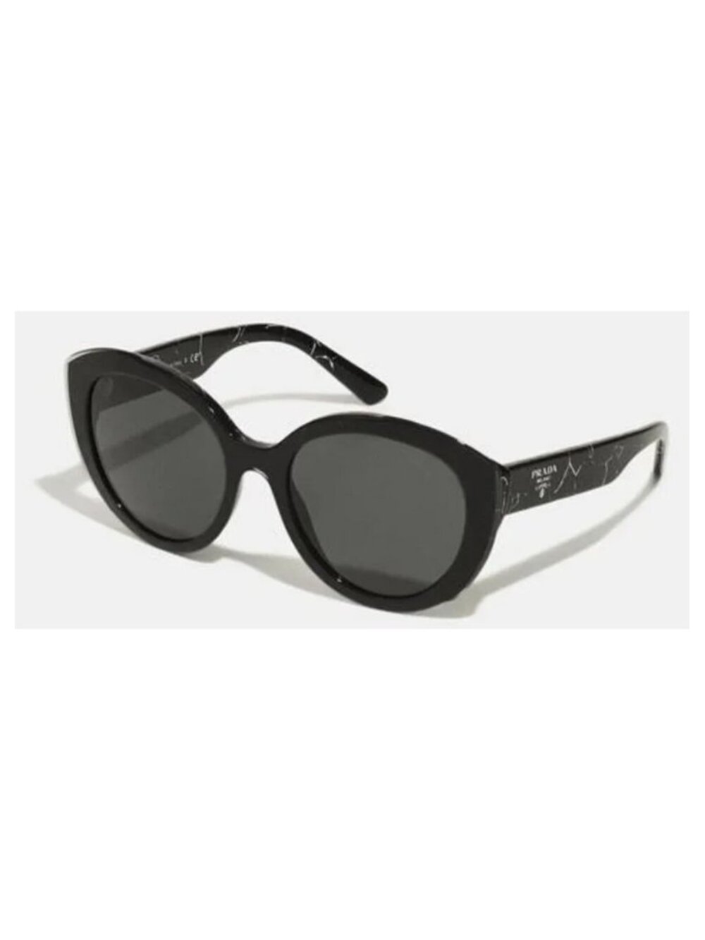 New Authentic- PRADA Dark Grey Cat Eye Ladies Sunglasses PR 01YS 09V5S0 54